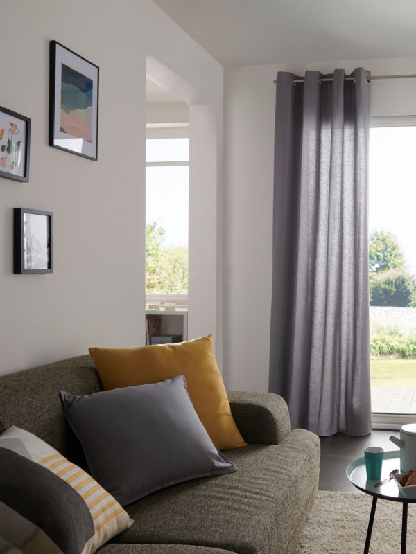 GoodHome Hiva pude 45 x 45 cm grå