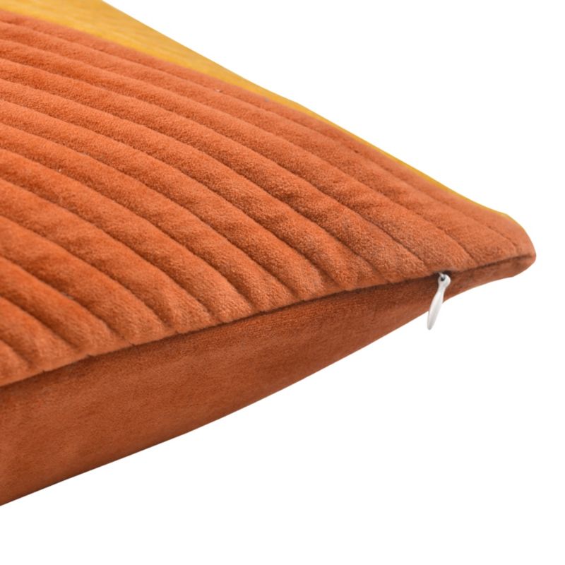 GoodHome Orozco pyntepude 45 x 45 cm terracotta