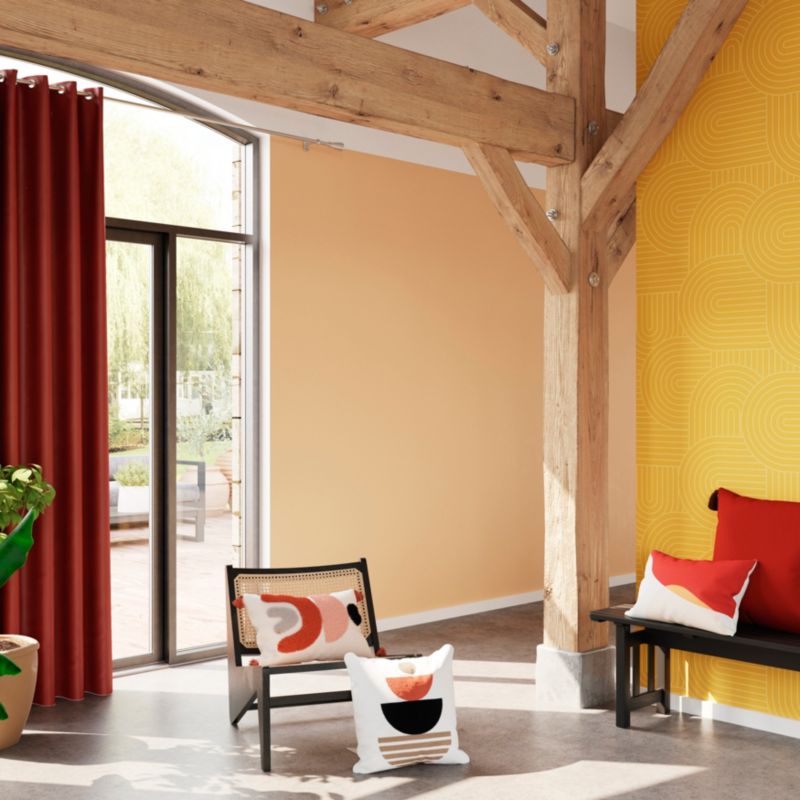 GoodHome Twain pude 45 x 45 cm terrakotta