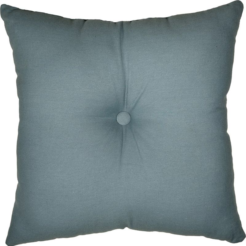 Zen pude 45 x 45 cm blå