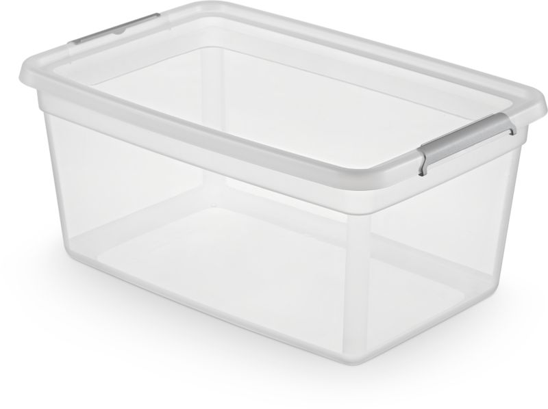 Basestore opbevaringsboks 40 l transparent