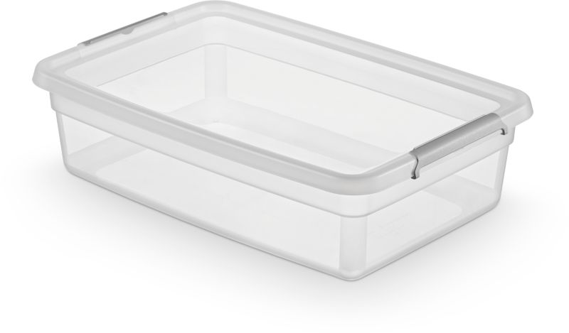 Basestore opbevaringsboks transparent 29 l