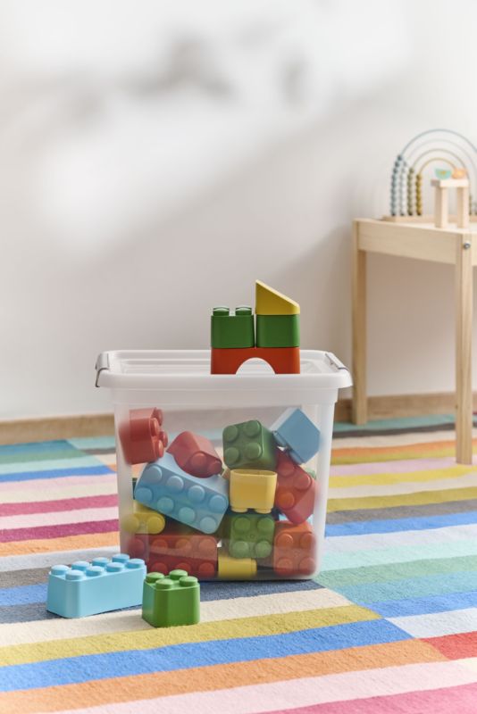 Beststore opbevaringsboks med låg 20 l