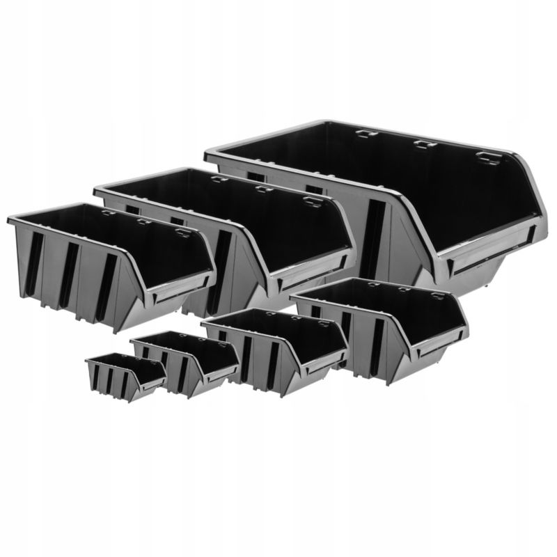 KADAX Viken værkstedsbakke opbevaringskasse 490x298 mm, pakke med 50 stk.