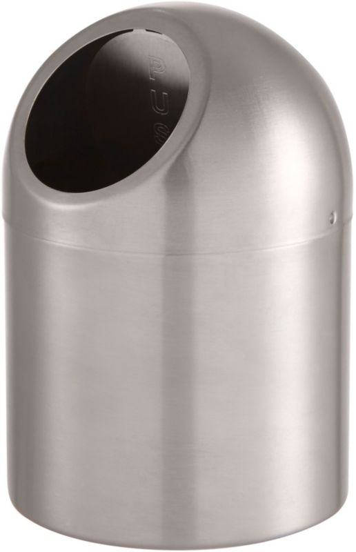 GoodHome Kolva badeværelsesbeholder i børstet stål 1 l