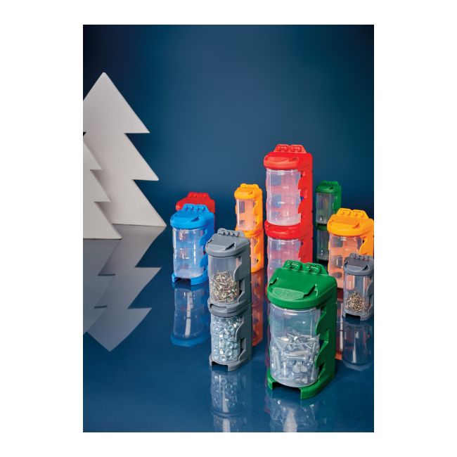 Questsystem Q4 opbevaringsboks i grå