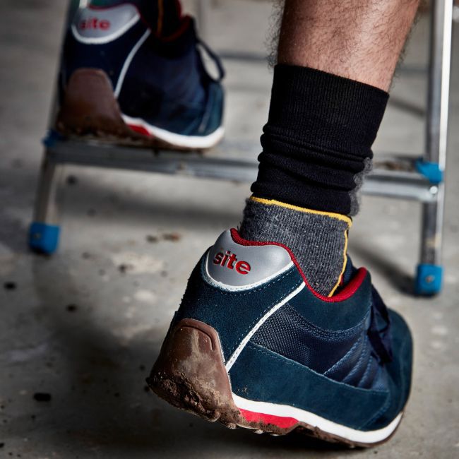 Suede arbejdssko Site størrelse 42