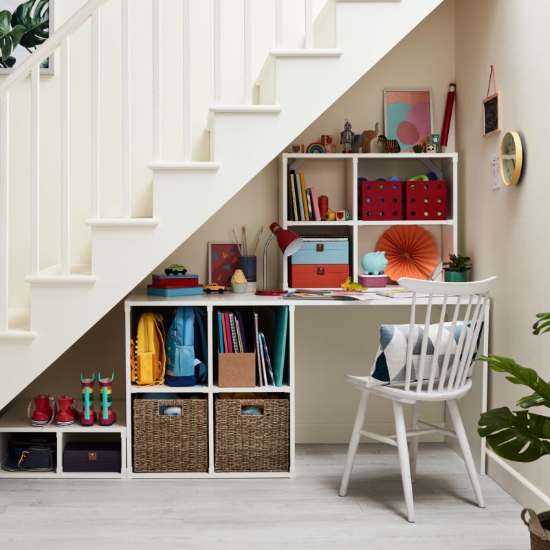 Hvid laminat hylde 80 x 60 x 1,8 cm