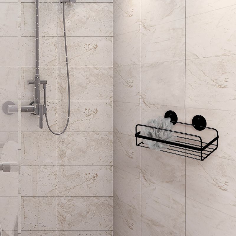 Tokyo hjørne-badeværelseshylde 1 niveau sort