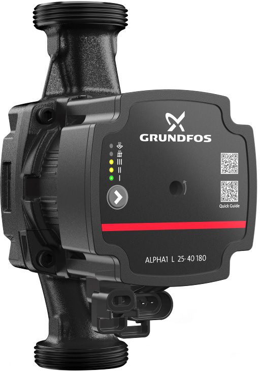 Grundfos Alpha 25/40 cirkulationspumpe til centralvarme