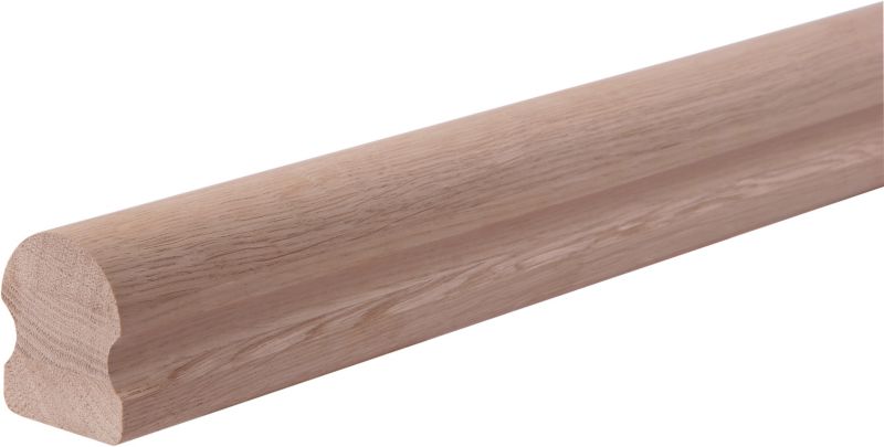 Eg egetræshåndliste Kornik 50 x 60 x 1500 mm