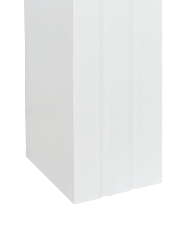 Boallia hvid pejsportal, 1 stk.