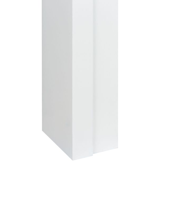 Busselton hvid pejsportal 1 stk.