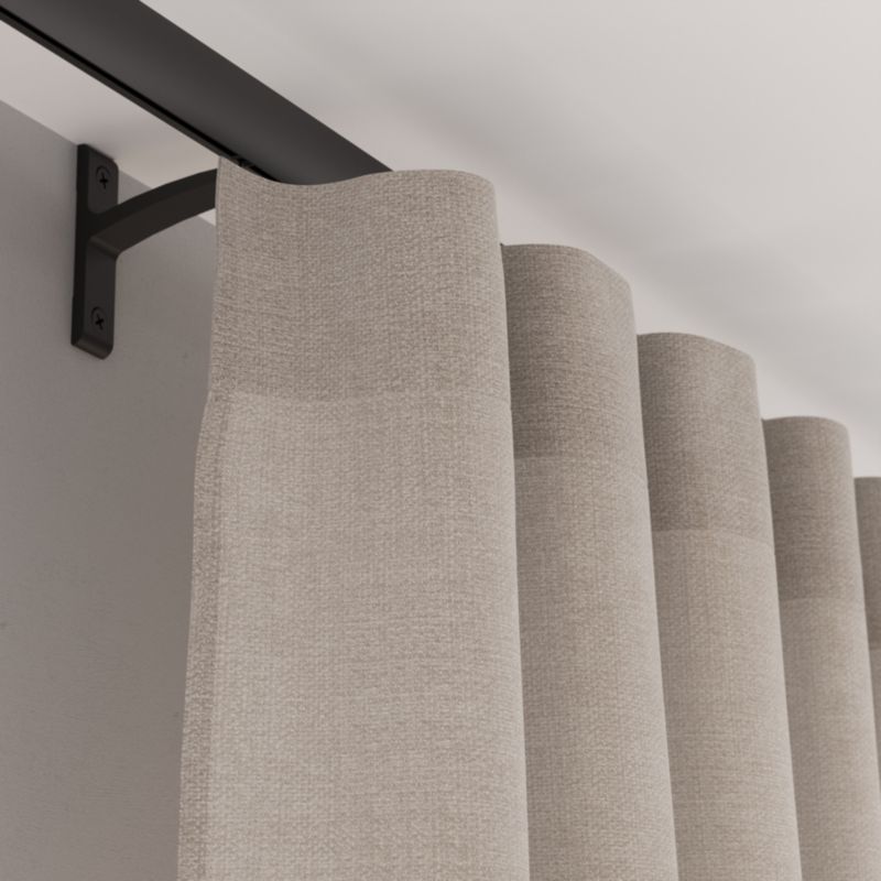 Goodhome Trikala flad profil sort 160 cm