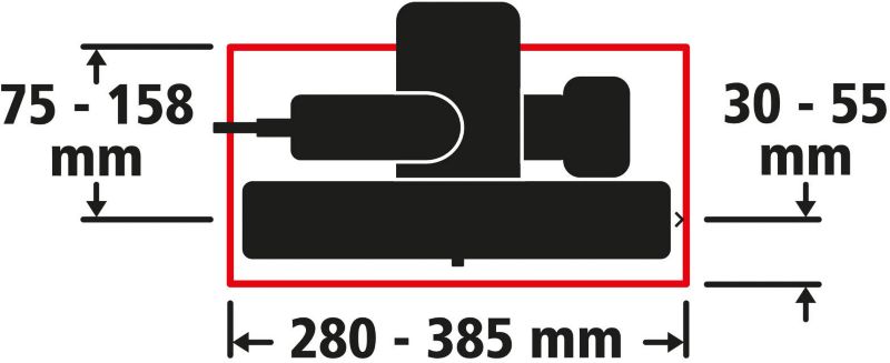 Styreskinne til wolfcraft 6910000 rundsav