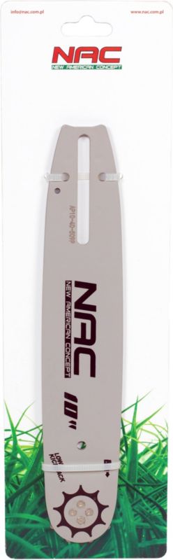 NAC føringsskinne 10"