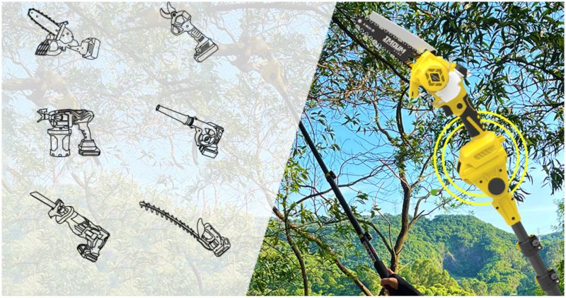 Imoum teleskopforlængelse 205 cm til sav, saks og beskærer, 1 stk.