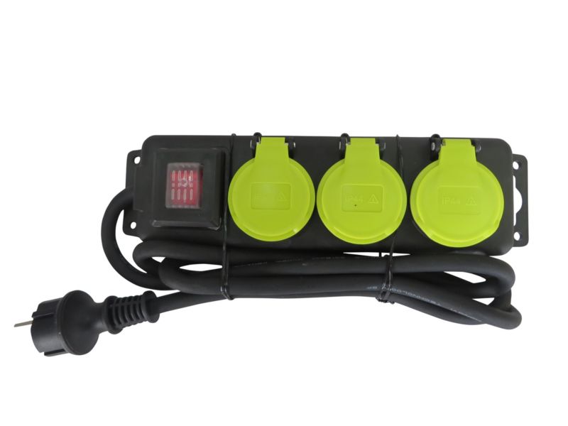 Diall gummikabel haveforlængerledning 3 x 1,5 mm²