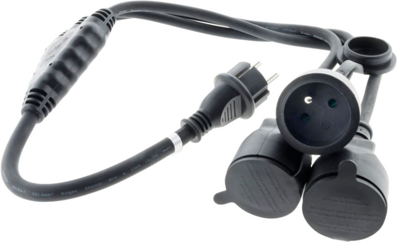 Forlængerledning med fordelingsstik Diall 3 x 16 A 3 x 1,5 mm²