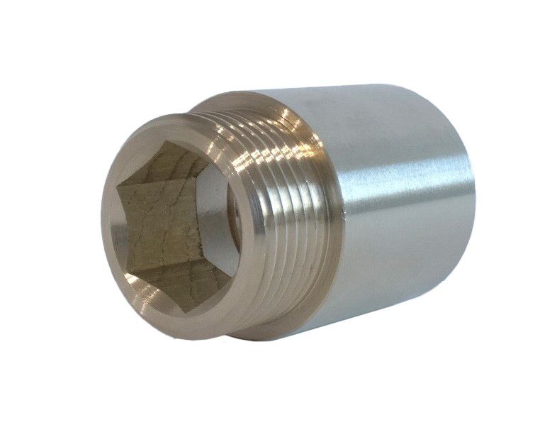 Forlængerstykke 1/2" 30 mm i messing