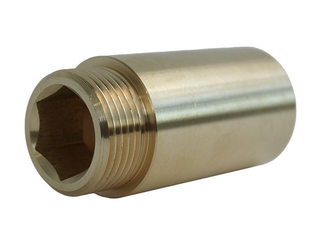 Forlængerstykke 1/2" 40 mm i messing