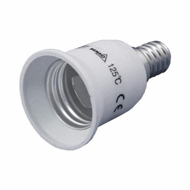 LED Systems adapter fra E14 til E27