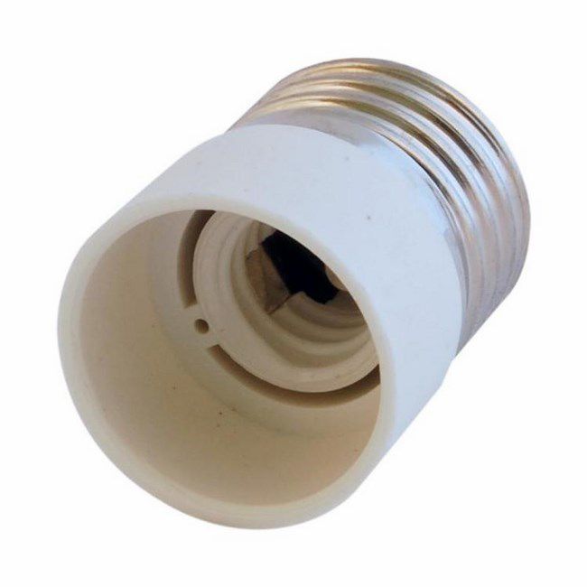 LED Systems adapter fra E27 til E14