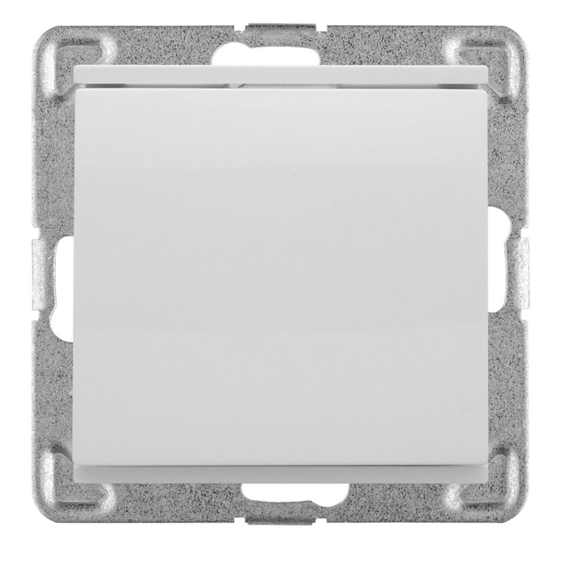 Polmark Verona enkelt vippekontakt i hvid