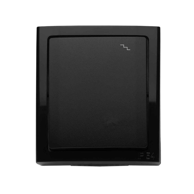 Polmark Bravo enkelt trappeafbryder i mat-sort