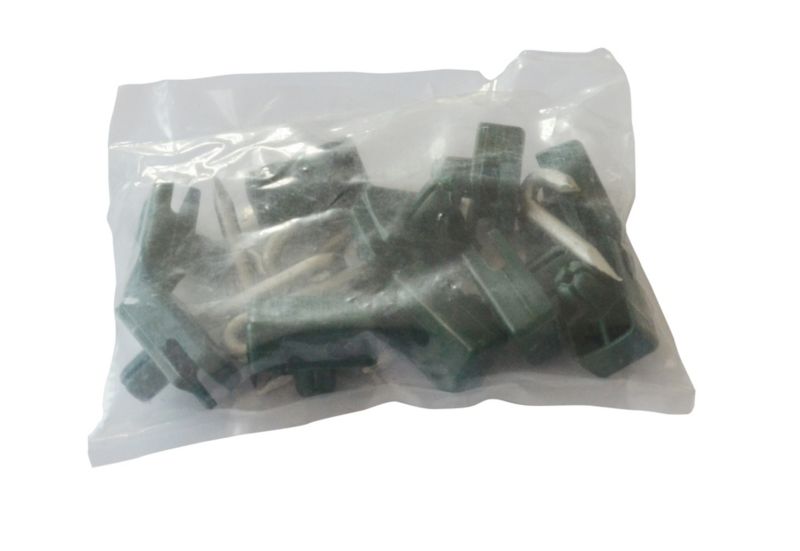 Blooma grønne gennemføringer til hegnspæle, 10 stk.