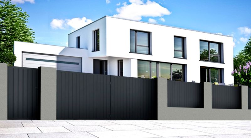 Polbram Steel Group Montana hegnspanel 200 x 120 cm