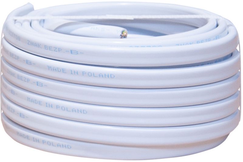 AKS Zielonka YDYp fladkabel 3 x 2,5 mm², 10 m