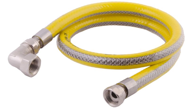 Profitor gasledning med bøjning type 114, 125 cm