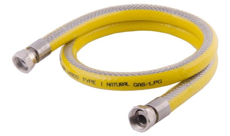 Profitor gasledning med møtrik type 111, 125 cm