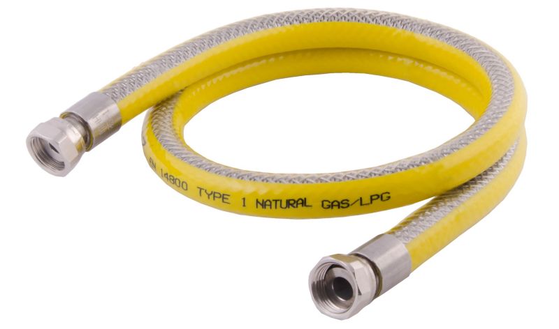 Profitor gasledning med møtrik type 111, 150 cm