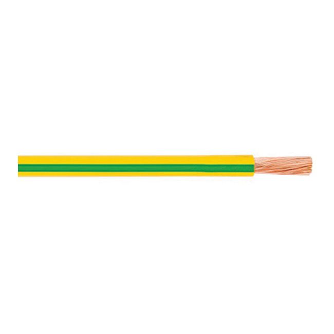 Installationskabel AKS Zielonka LgY 2,5 mm² 450/750 V gul-grøn 1 m