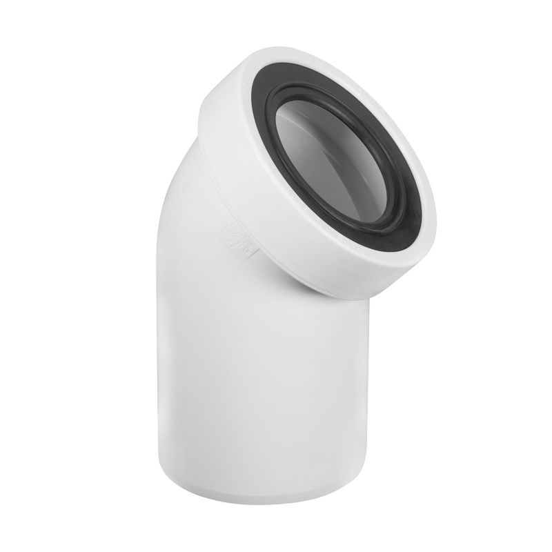 Kort McAlpine kloaktilslutning med indgang 90 - 118 mm og udgang 110 mm