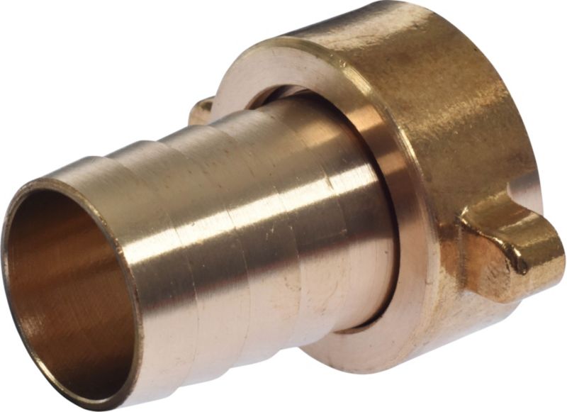 Messing haneadapter 3/4" med indvendigt gevind 3/4"