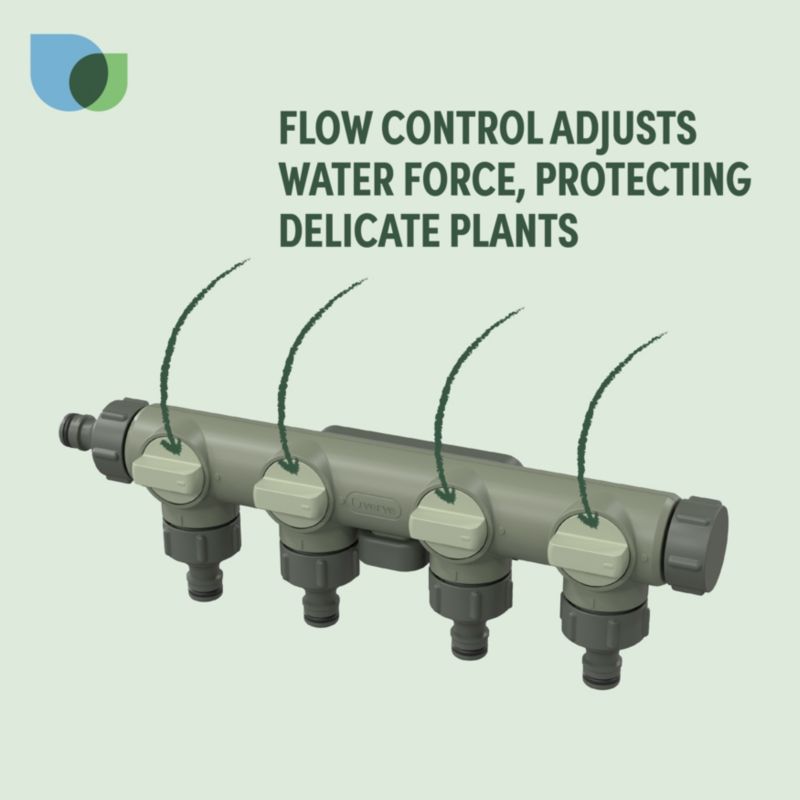 Verve firedobbelt haneadapter