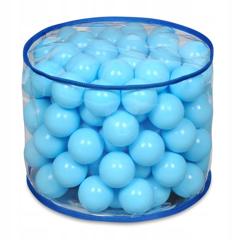 KADAX børnepuf siddeplads blå bolde 39 cm