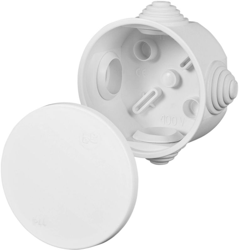 Fast-Box Elektro-Plast installationsboks IP55 65 x 35 mm til overflademontage