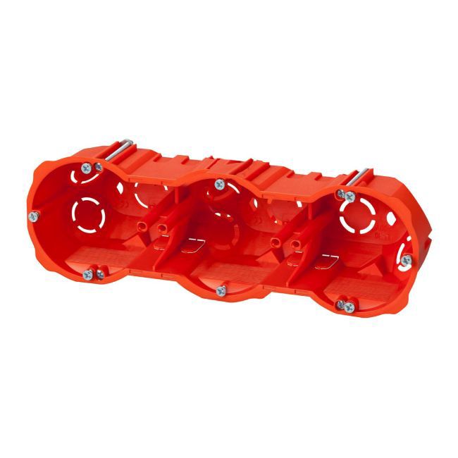 Indbygningsdåse til gipsvæg Elektro-Plast 3 x 60 dyb