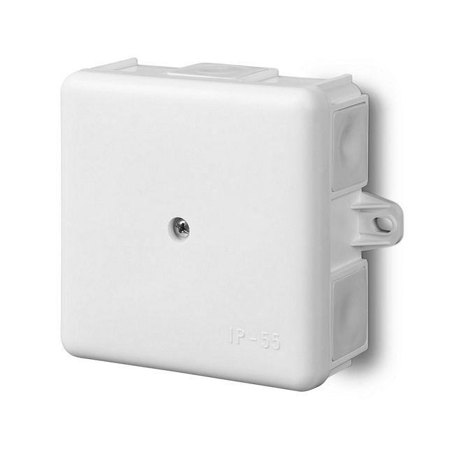 Overflademonteret fordelingsboks Elektro-Plast med 6 udgange IP55