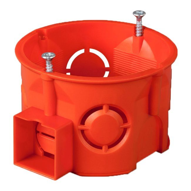 Elektro-Plast 60 indbygningsdåse til sammenkobling med skrue, 10 stk.