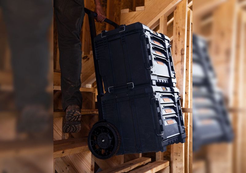 Teleskophåndtag med hjul Keter ROC Pro Gear 2.0, 1 stk.