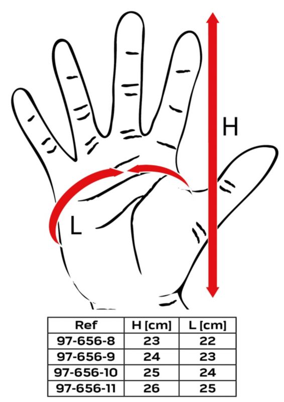 NEO TOOLS arbejdshandsker i gedeskind str. 8 hvide 1 par