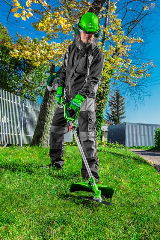 VERTO arbejdshandsker i syntetisk læder str. 10 grøn 1 par