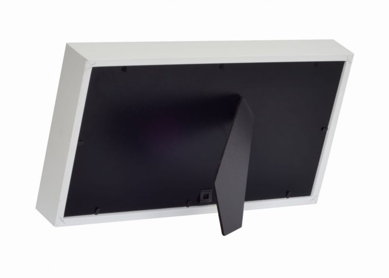 BD art 3D dyb billedramme 10x15 hvid 1 stk.