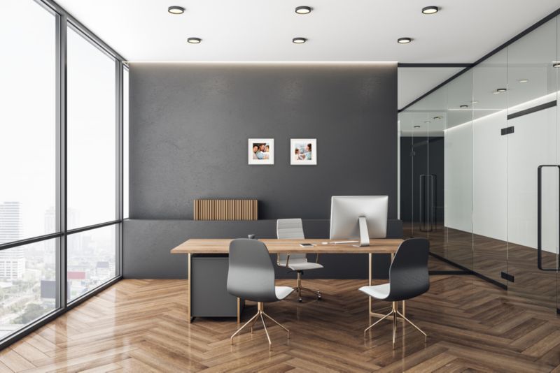 BD art kvadratisk billedramme 30x30 cm hvid 1 stk.