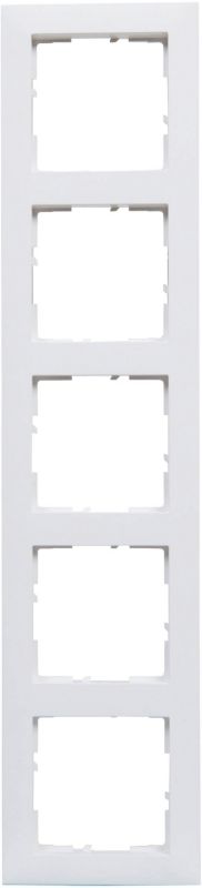 Legrand Suno hvid femkantet ramme